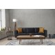 3-Seat Sofa Kale Velvet - Anthracite Anthracite
