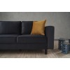 3-Seat Sofa Kale Velvet - Anthracite Anthracite