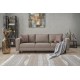 3-Seat Sofa Kale Linen - Cream Cream Atelier del Sofa 3-Seat Sofa Kale Linen - Cream Cream