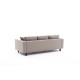 3-Seat Sofa Kale Linen - Cream Cream Atelier del Sofa 3-Seat Sofa Kale Linen - Cream Cream