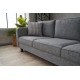 3-Seat Sofa Kale Linen - Grey Grey