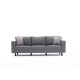 3-Seat Sofa Kale Linen - Grey Grey