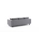 3-Seat Sofa Kale Linen - Grey Grey