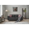 2-Seat Sofa Kale Linen - Anthracite Anthracite