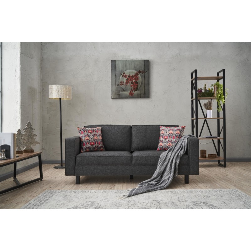 2-Seat Sofa Kale Linen - Anthracite Anthracite