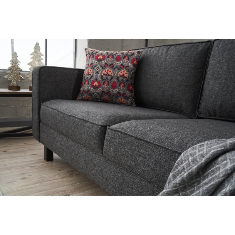 2-Seat Sofa Kale Linen - Anthracite Anthracite