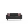 2-Seat Sofa Kale Linen - Anthracite Anthracite