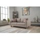 2-Seat Sofa Kale Linen - Cream Cream 2-Seat Sofa Kale Linen - Cream Cream