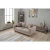2-Seat Sofa Kale Linen - Cream Cream