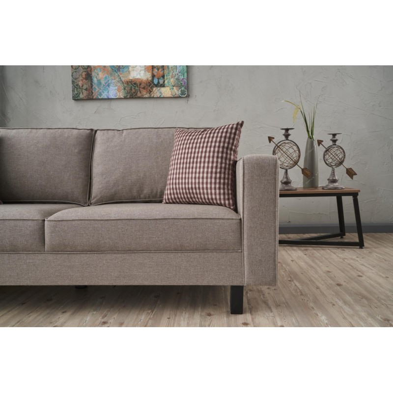 2-Seat Sofa Kale Linen - Cream Cream