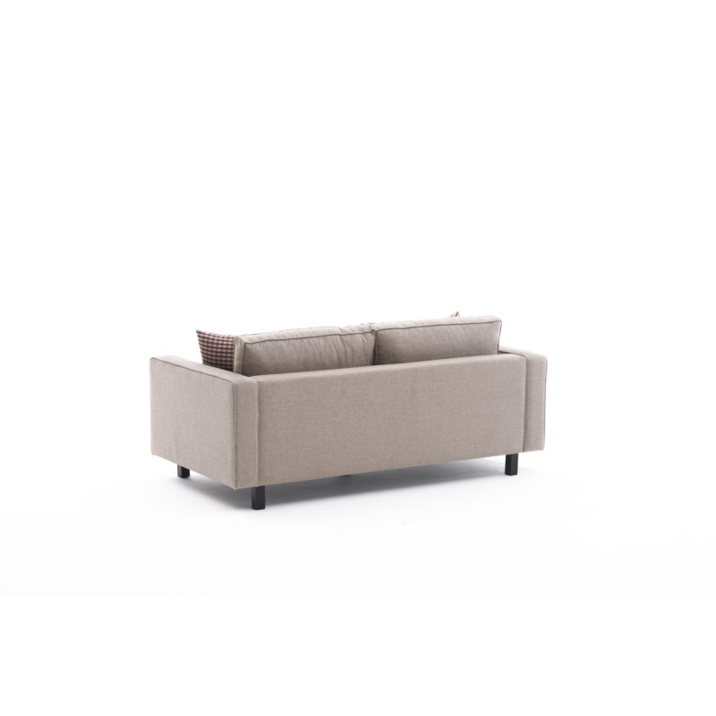 2-Seat Sofa Kale Linen - Cream Cream