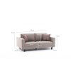 2-Seat Sofa Kale Linen - Cream Cream