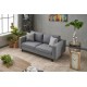2-Seat Sofa Kale Linen - Grey Grey 2-Seat Sofa Kale Linen - Grey Grey