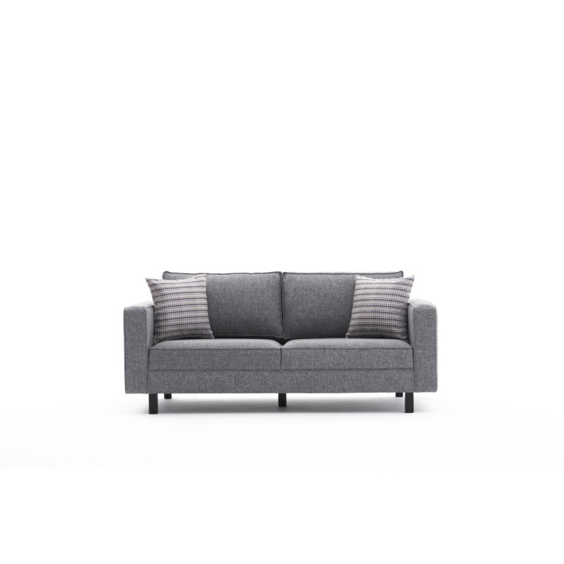 2-Seat Sofa Kale Linen - Grey Grey