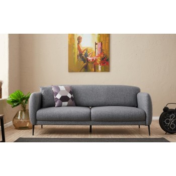 3-Seat Sofa-Bed Venus 3-Seat - Grey Grey