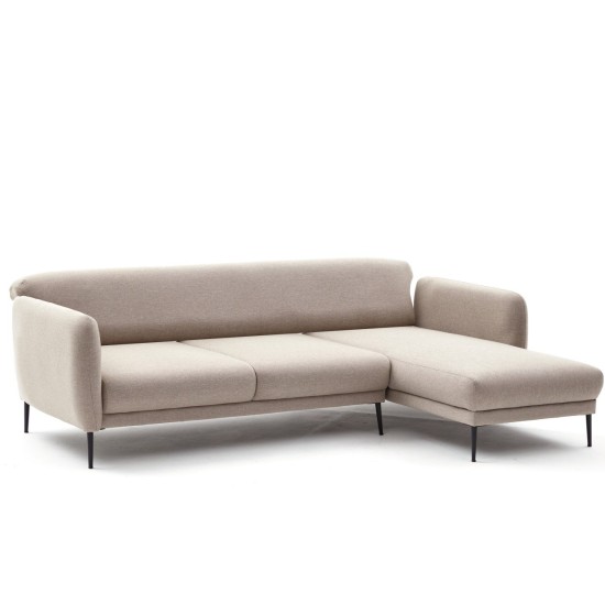 Corner Sofa-Bed Venus R - Cream Cream Atelier del Sofa Corner Sofa-Bed Venus R - Cream Cream
