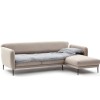 Atelier del Sofa Corner Sofa-Bed Venus R - Cream Cream