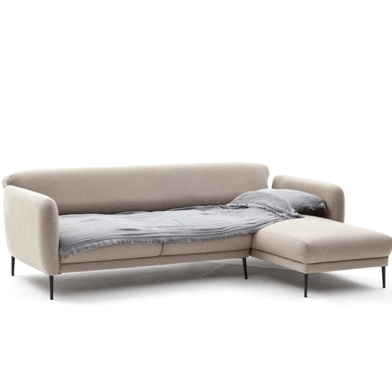 Atelier del Sofa Corner Sofa-Bed Venus R - Cream Cream