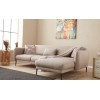 Atelier del Sofa Corner Sofa-Bed Venus R - Cream Cream