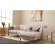 Corner Sofa-Bed Venus R - Cream Cream Atelier del Sofa Corner Sofa-Bed Venus R - Cream Cream