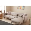 Atelier del Sofa Corner Sofa-Bed Venus R - Cream Cream