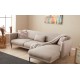 Corner Sofa-Bed Venus R - Cream Cream Atelier del Sofa Corner Sofa-Bed Venus R - Cream Cream