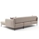Corner Sofa-Bed Venus R - Cream Cream Atelier del Sofa Corner Sofa-Bed Venus R - Cream Cream