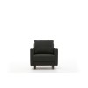 Atelier del Sofa 1-Seat Sofa Eva - Anthracite Anthracite