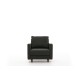Atelier del Sofa 1-Seat Sofa Eva - Anthracite Anthracite