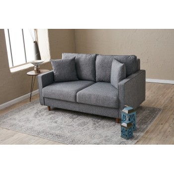 2-Seat Sofa Eva - Grey Grey