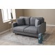 2-Seat Sofa Eva - Grey Grey 2-Seat Sofa Eva - Grey Grey