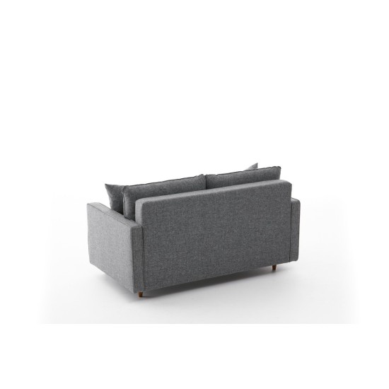 2-Seat Sofa Eva - Grey Grey 2-Seat Sofa Eva - Grey Grey