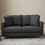 2-Seat Sofa Eva - Anthracite Anthracite