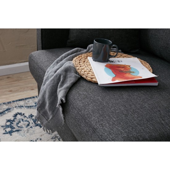 2-Seat Sofa Eva - Anthracite Anthracite Atelier del Sofa 2-Seat Sofa Eva - Anthracite Anthracite