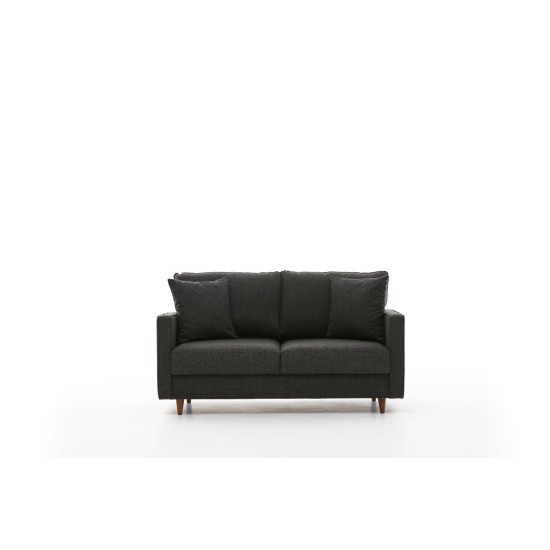 2-Seat Sofa Eva - Anthracite Anthracite Atelier del Sofa 2-Seat Sofa Eva - Anthracite Anthracite