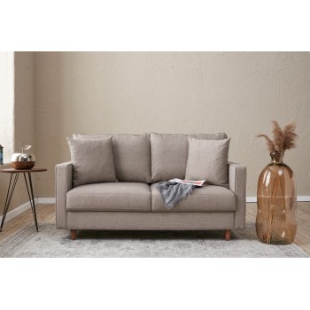 2-Seat Sofa Eva - Cream Cream