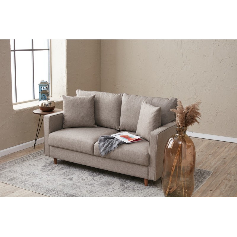 2-Seat Sofa Eva - Cream Cream