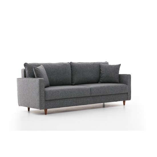 3-Seat Sofa Eva - Grey Grey 3-Seat Sofa Eva - Grey Grey
