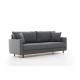 3-Seat Sofa Eva - Grey Grey 3-Seat Sofa Eva - Grey Grey