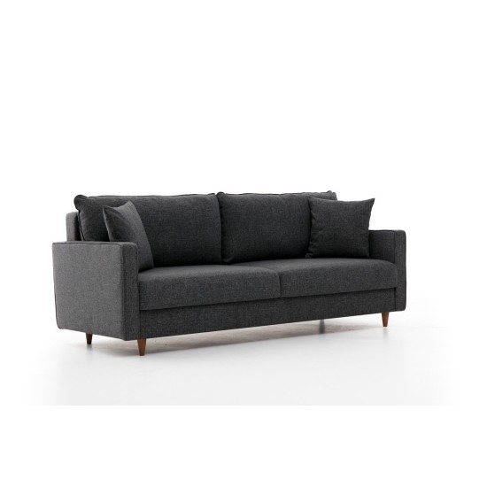 3-Seat Sofa Eva - Anthracite Anthracite 3-Seat Sofa Eva - Anthracite Anthracite