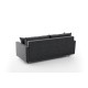 3-Seat Sofa Eva - Anthracite Anthracite 3-Seat Sofa Eva - Anthracite Anthracite
