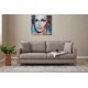 3-Seat Sofa Eva - Cream Cream Atelier del Sofa 3-Seat Sofa Eva - Cream Cream
