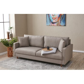 3-Seat Sofa Eva - Cream Cream