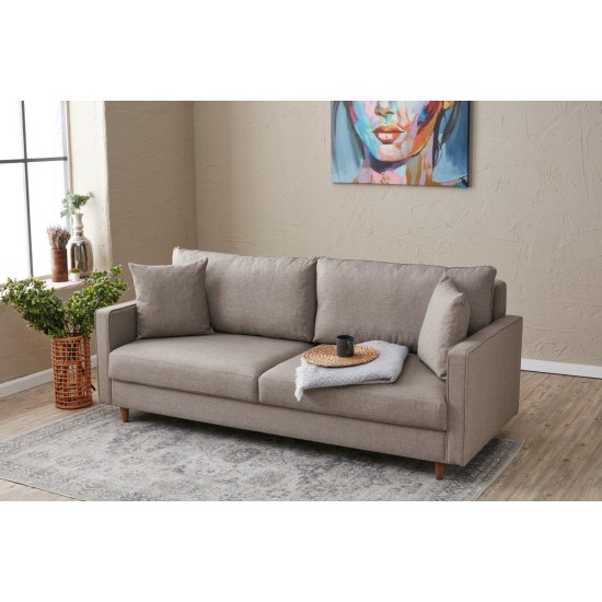3-Seat Sofa Eva - Cream Cream Atelier del Sofa 3-Seat Sofa Eva - Cream Cream