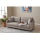 3-Seat Sofa Eva - Cream Cream Atelier del Sofa 3-Seat Sofa Eva - Cream Cream
