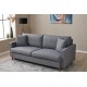 Atelier del Sofa 3-Seat Sofa-Bed Eva - Grey Grey