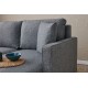 Atelier del Sofa 3-Seat Sofa-Bed Eva - Grey Grey
