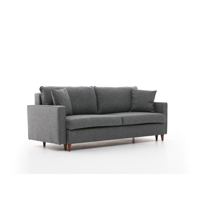 Atelier del Sofa 3-Seat Sofa-Bed Eva - Grey Grey