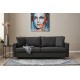 3-Seat Sofa-Bed Eva - Anthracite Anthracite Atelier del Sofa 3-Seat Sofa-Bed Eva - Anthracite Anthracite
