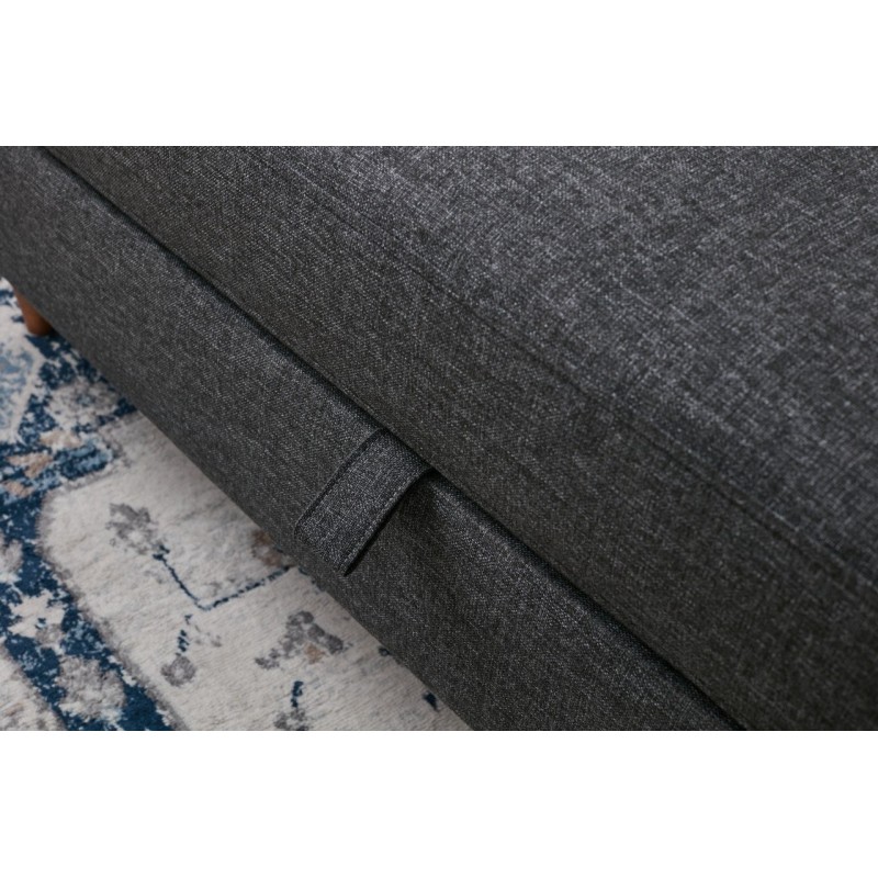 Atelier del Sofa 3-Seat Sofa-Bed Eva - Anthracite Anthracite